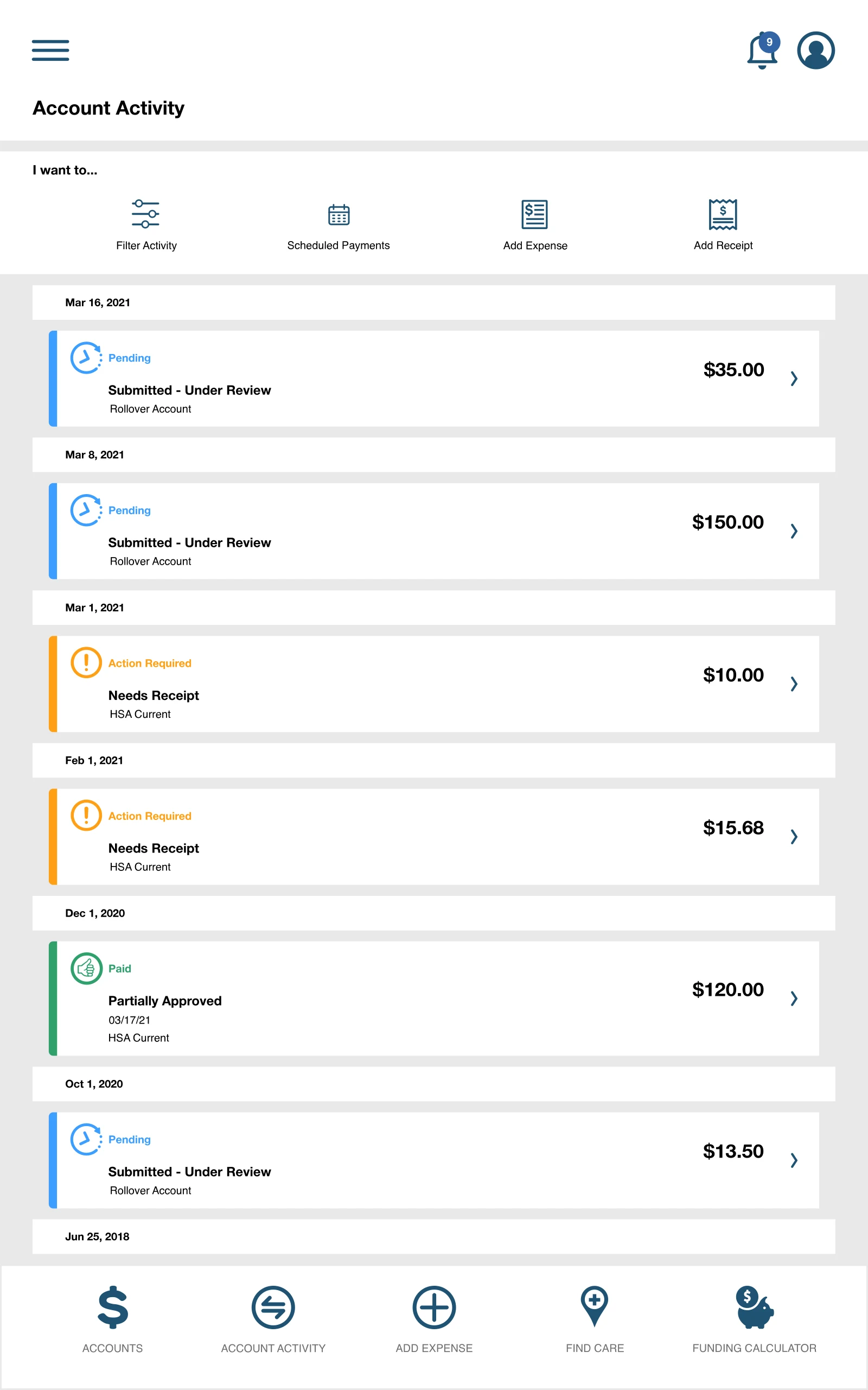 FBA screenshot